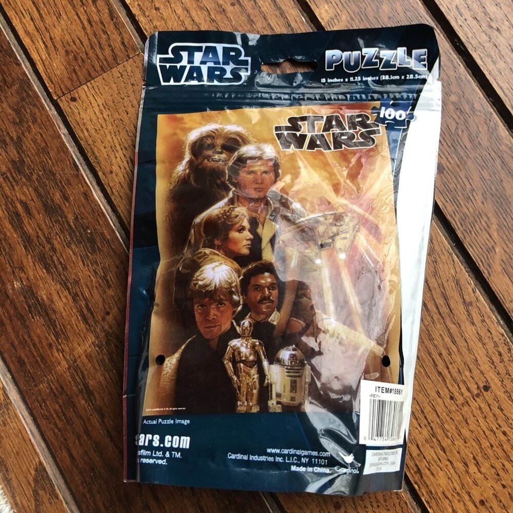 100 pc Star Wars Puzzle Pouch 100 PIECES - Brand New Factory sealed